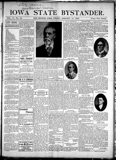 Iowa State Bystander, Jan 15, 1904
