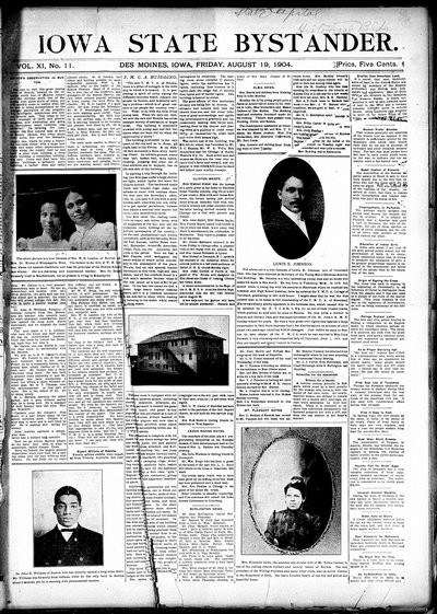 Iowa State Bystander, Aug 19, 1904