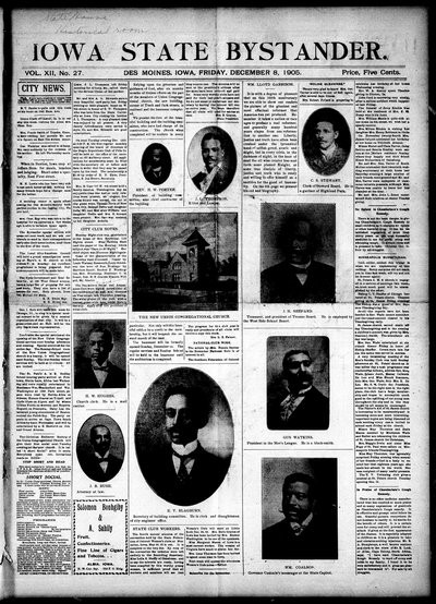 Iowa State Bystander, Dec 8, 1905