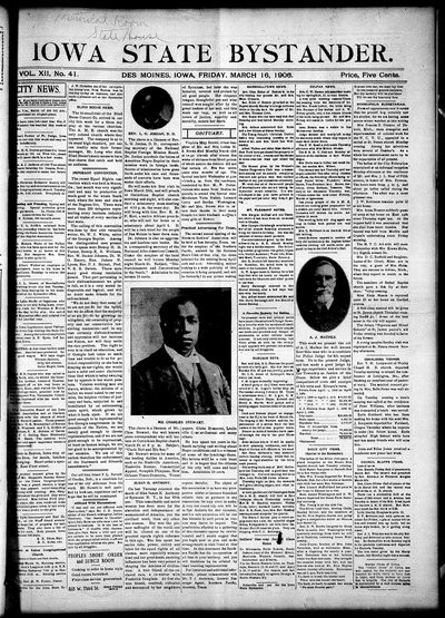 Iowa State Bystander, Mar 16, 1906