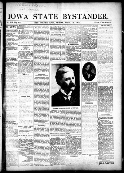 Iowa State Bystander, Apr 13, 1906
