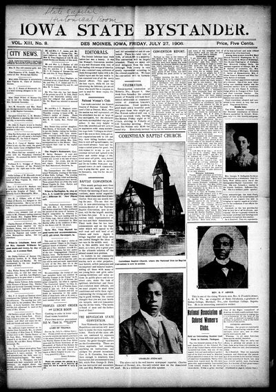 Iowa State Bystander, Jul 27, 1906