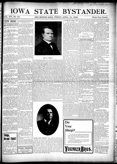 Iowa State Bystander, Apr 10, 1908
