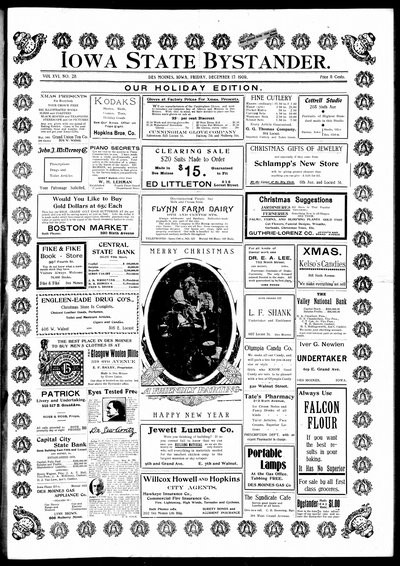 Iowa State Bystander, Dec 17, 1909