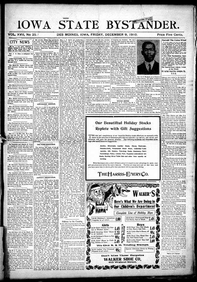 Iowa State Bystander, Dec 9, 1910