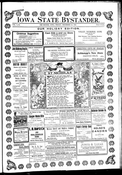 Iowa State Bystander, Dec 16, 1910