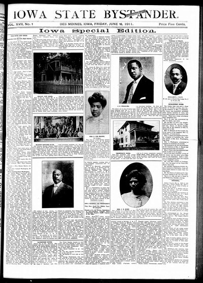 Iowa State Bystander, Jun 16, 1911