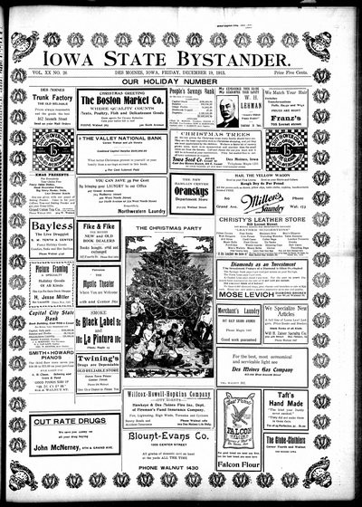 Iowa State Bystander, Dec 19, 1913