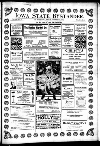 Iowa State Bystander, Dec 18, 1914