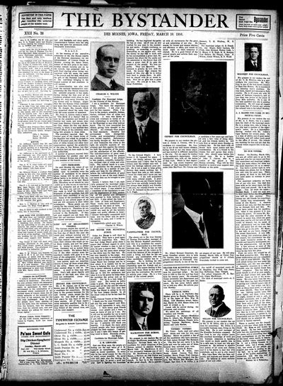 Iowa State Bystander, Mar 10, 1916