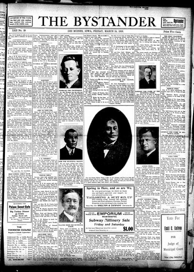 Iowa State Bystander, Mar 24, 1916