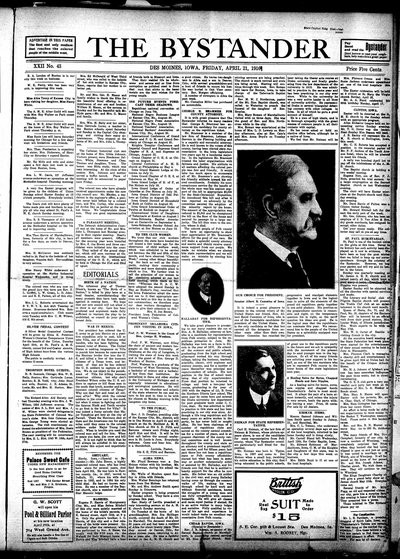 Iowa State Bystander, Apr 21, 1916