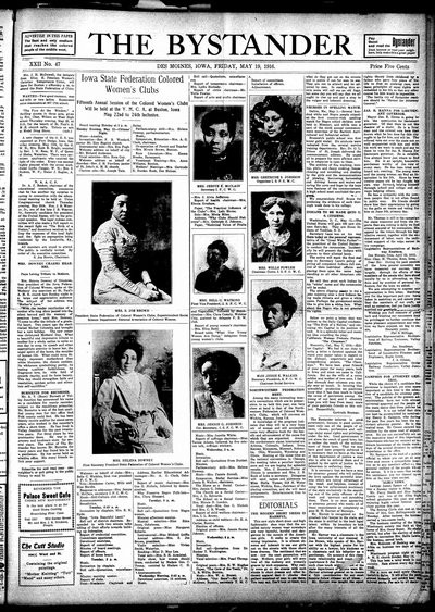 Iowa State Bystander, May 19, 1916