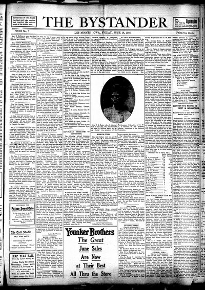 Iowa State Bystander, Jun 16, 1916