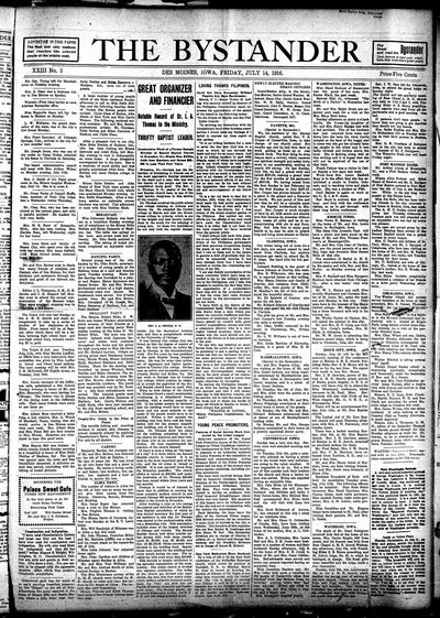 Iowa State Bystander, Jul 14, 1916