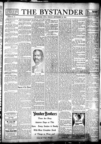 Iowa State Bystander, Sep 15, 1916
