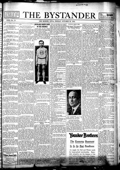 Iowa State Bystander, Oct 20, 1916
