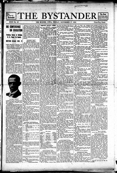 Iowa State Bystander, Nov 17, 1916