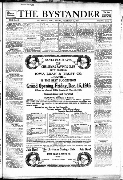 Iowa State Bystander, Dec 15, 1916