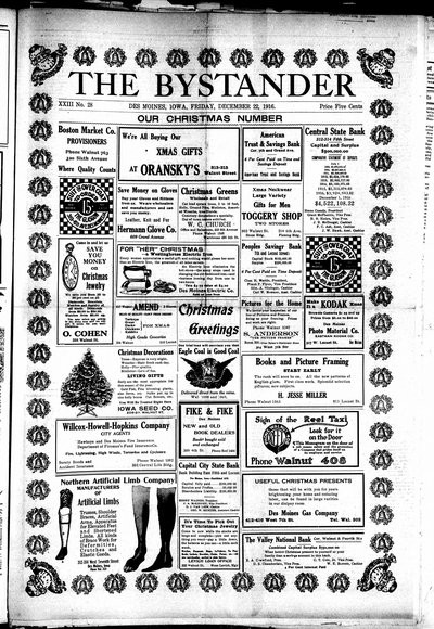 Iowa State Bystander, Dec 22, 1916