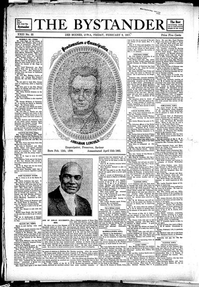 Iowa State Bystander, Feb 9, 1917