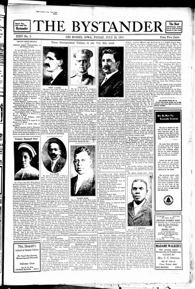 Iowa State Bystander, Jul 20, 1917