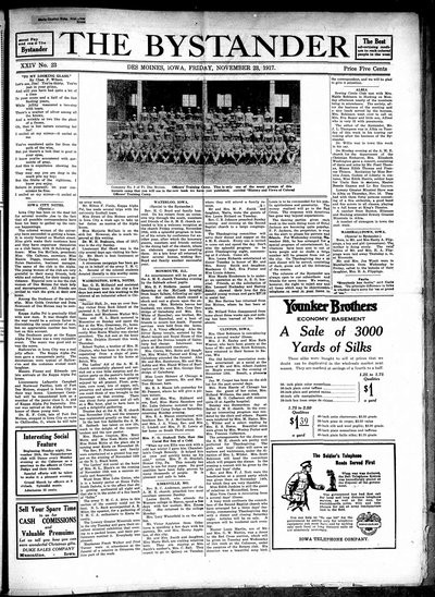 Iowa State Bystander, Nov 23, 1917