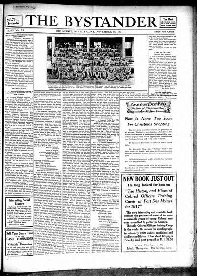 Iowa State Bystander, Nov 30, 1917