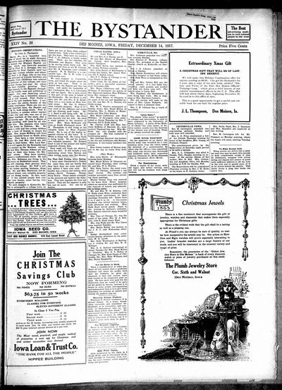 Iowa State Bystander, Dec 14, 1917
