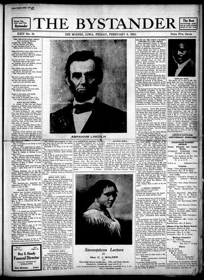 Iowa State Bystander, Feb 8, 1918