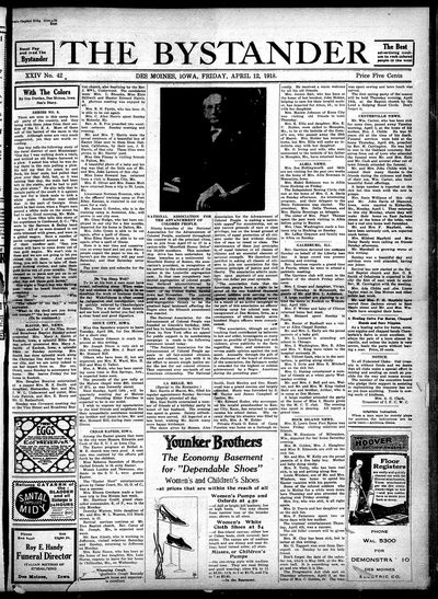 Iowa State Bystander, Apr 12, 1918