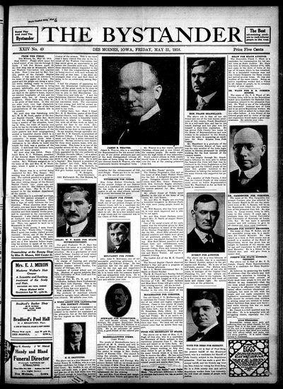 Iowa State Bystander, May 31, 1918