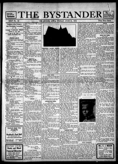 Iowa State Bystander, Jun 21, 1918