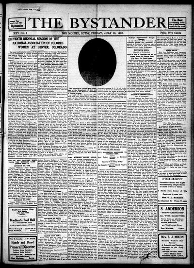 Iowa State Bystander, Jul 19, 1918