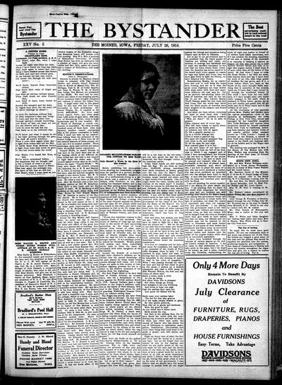 Iowa State Bystander, Jul 26, 1918
