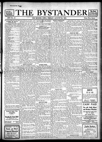 Iowa State Bystander, Aug 30, 1918