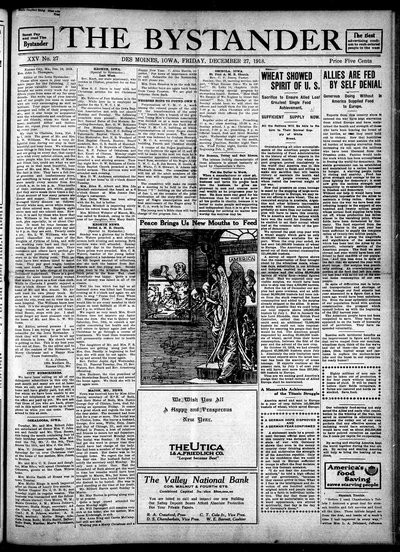 Iowa State Bystander, Dec 27, 1918