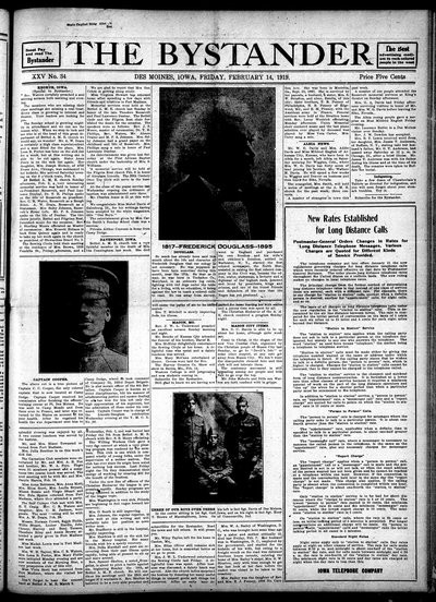 Iowa State Bystander, Feb 14, 1919