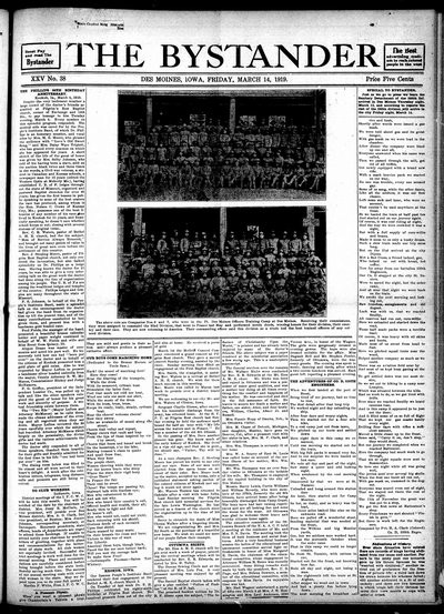 Iowa State Bystander, Mar 14, 1919