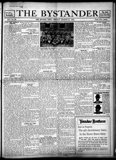 Iowa State Bystander, Mar 21, 1919