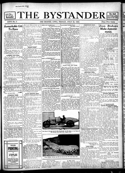 Iowa State Bystander, Jul 25, 1919