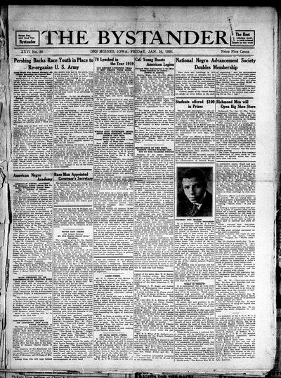 Iowa State Bystander, Jan 16, 1920