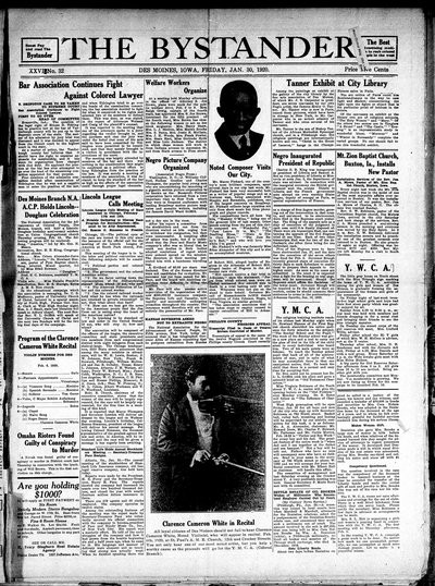 Iowa State Bystander, Jan 30, 1920