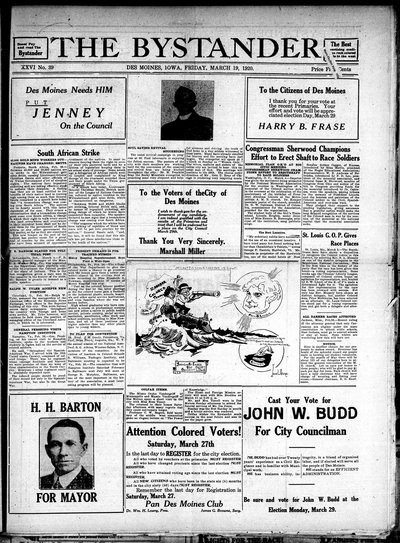 Iowa State Bystander, Mar 19, 1920