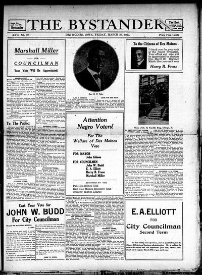 Iowa State Bystander, Mar 26, 1920