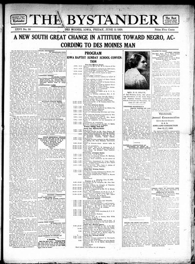 Iowa State Bystander, Jun 11, 1920