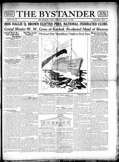 Iowa State Bystander, Jul 16, 1920