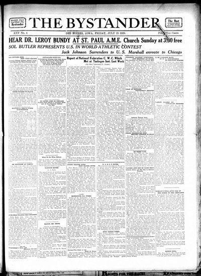 Iowa State Bystander, Jul 23, 1920