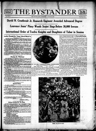 Iowa State Bystander, Aug 12, 1920