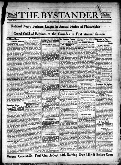 Iowa State Bystander, Aug 19, 1920